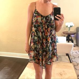 Floral mini dress